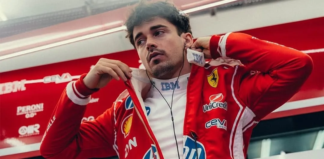 Leclerc sofre forte batida em Monza e relata visão turva