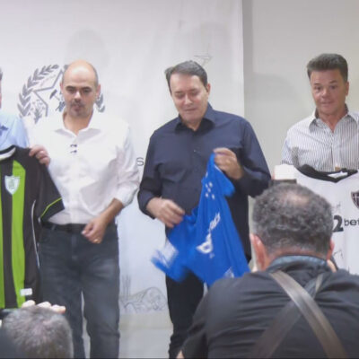 Minas destina R mi a Atlético, Cruzeiro e América após queda de patrocínios
