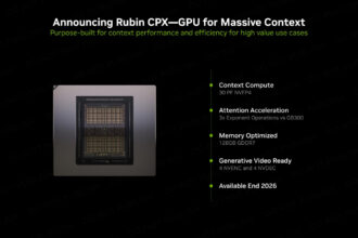 NVIDIA pode reativar Rubin CPX com HBM4 e racks de até 256 GPUs