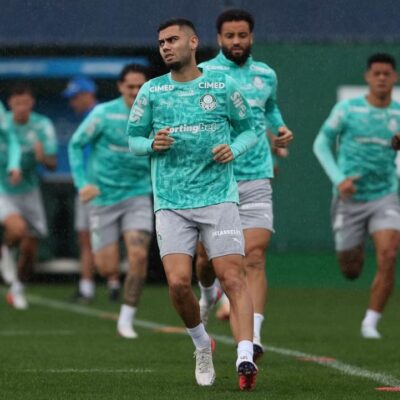 Palmeiras retoma preparação para Choque‑Rei com desfalques; Andreas volta