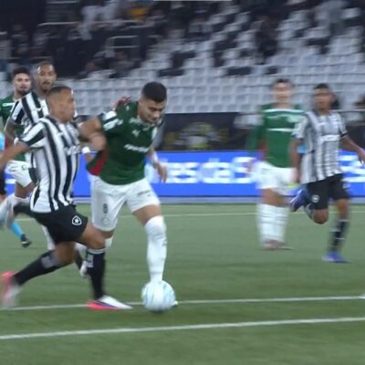 PC de Oliveira pede expulsão de Marçal em Botafogo x Palmeiras