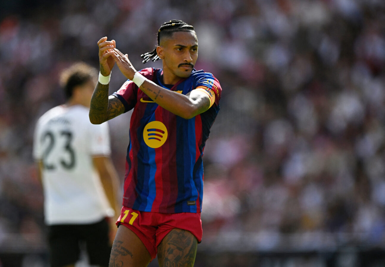 Raphinha amplia sequência e soma seis gols; Barça mantém 100%