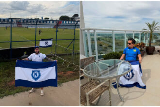 Torcedores do Nacional-AM cruzam o país para jogo decisivo contra o CSA