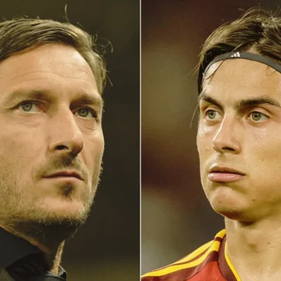 Totti diz que recusou entregar a camisa 10 a Dybala e critica a diretoria