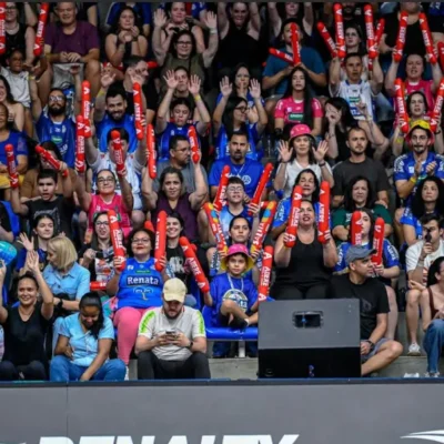Vôlei Renata bate Sabesp Praia Grande e mantém 100%