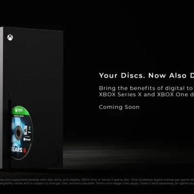 Xbox permite converter discos físicos em licenças digitais