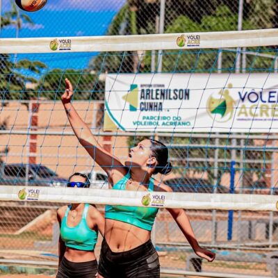 17 duplas disputam vagas do Acre no Sub-17 de Vôlei de Praia