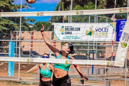 17 duplas disputam vagas do Acre no Sub-17 de Vôlei de Praia