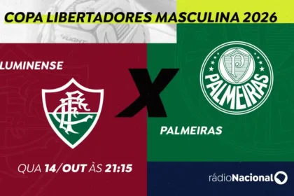 Libertadores: Rádio Nacional transmite Fluminense x Palmeiras