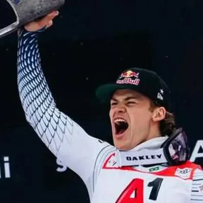 Lucas Pinheiro abre temporada com ouro em slalom gigante na Áustria