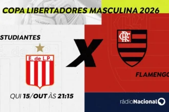 Rádio Nacional transmite Estudiantes x Flamengo pela Libertadores