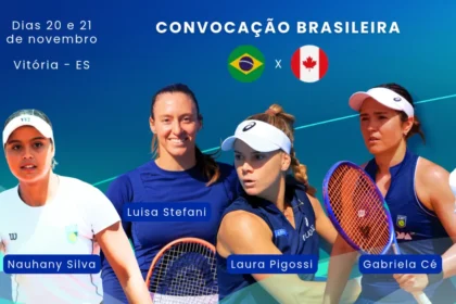 Seleção feminina de tênis é convocada para Billie Jean King Cup