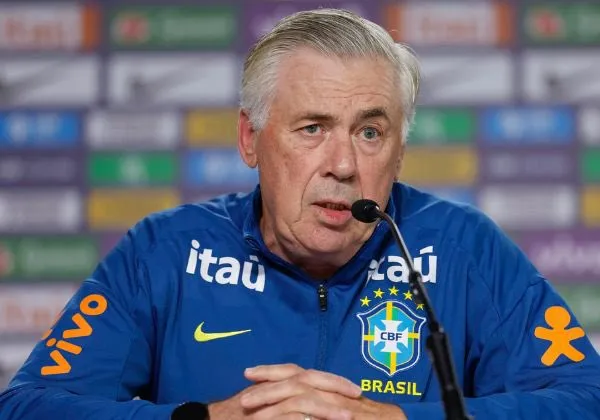 Ancelotti anuncia convocados do Brasil para amistosos contra Japão e Singapura