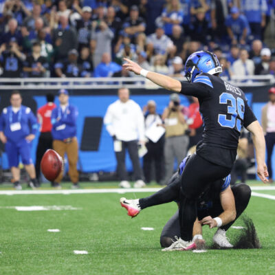 Bates decide no fim: Lions superam Packers com field goal de 22 jardas