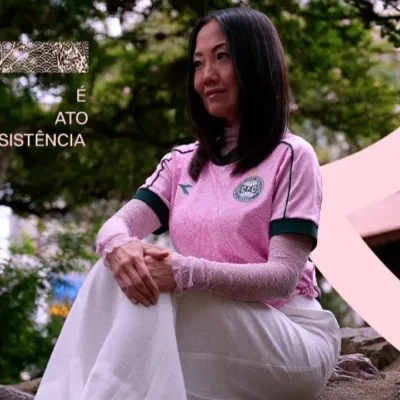 Coritiba estreia Camisa Sakura rosa em apoio ao Outubro Rosa