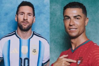 Cristiano Ronaldo elogia Messi após despedida da seleção argentina