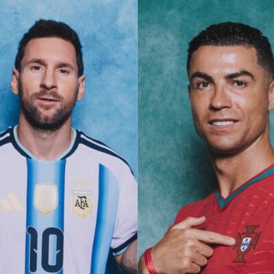 Cristiano Ronaldo elogia Messi após despedida da seleção argentina