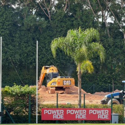Dorival denuncia condições precárias dos gramados do CT da Barra Funda