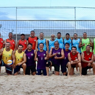 Duplas master disputam torneio solidário de vôlei de praia em Manaus