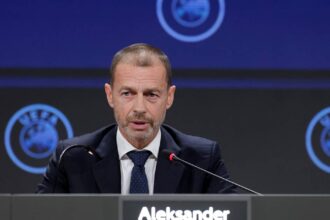Čeferin confirma candidatura e disputará quarto mandato na UEFA