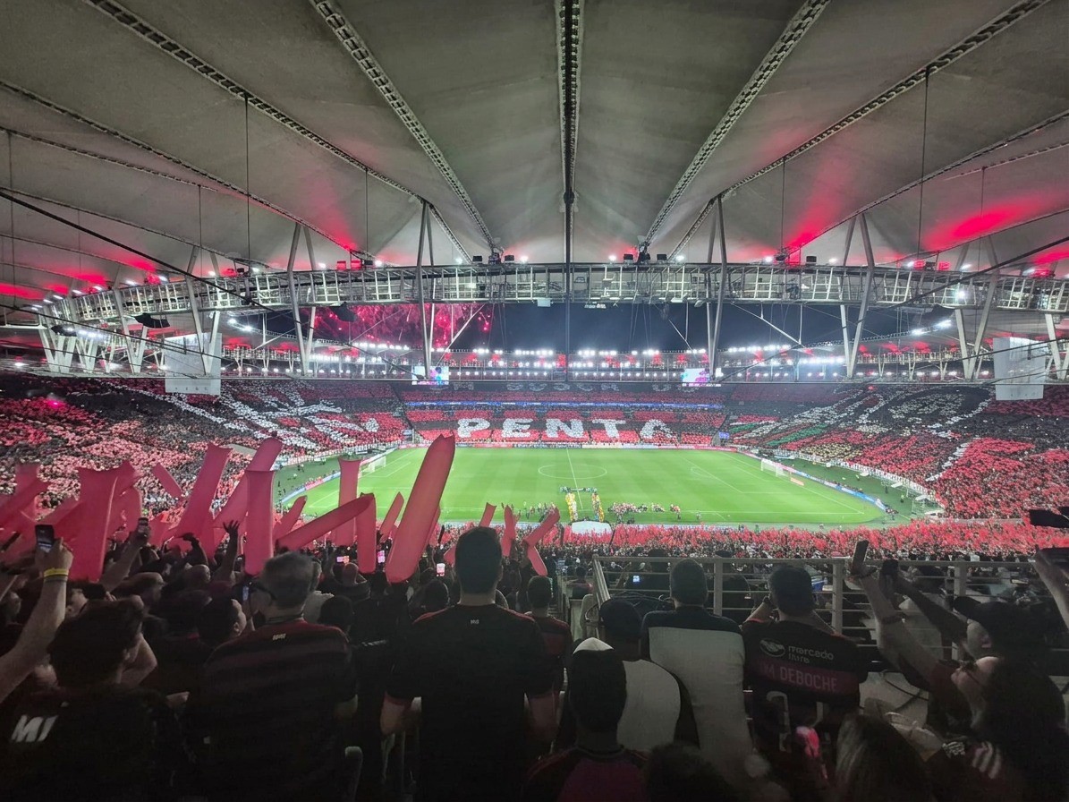 Flamengo lidera público e arrecadação entre clubes brasileiros na Libertadores