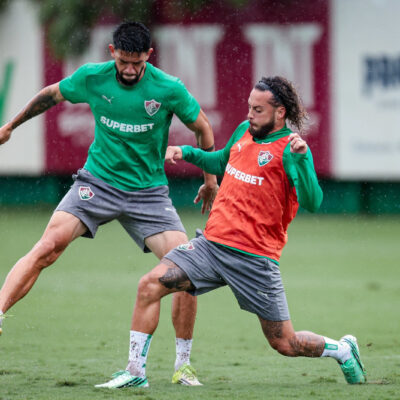 Fluminense intensifica treinos e elogia Castillo antes de enfrentar o Coritiba