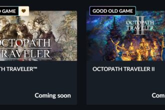 GOG adiciona Octopath Traveler 1 e 2 ao acervo sem DRM