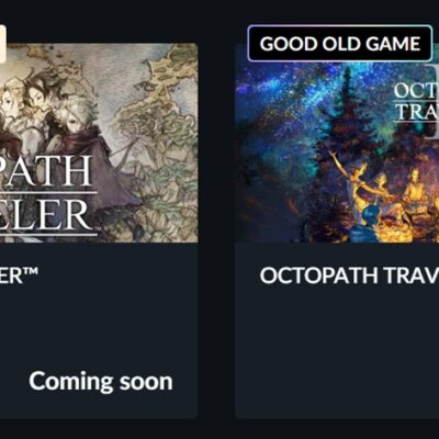 GOG adiciona Octopath Traveler 1 e 2 ao acervo sem DRM