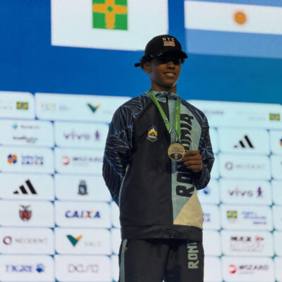 Guilherme conquista prata histórica para Rondônia nos Jogos da Juventude