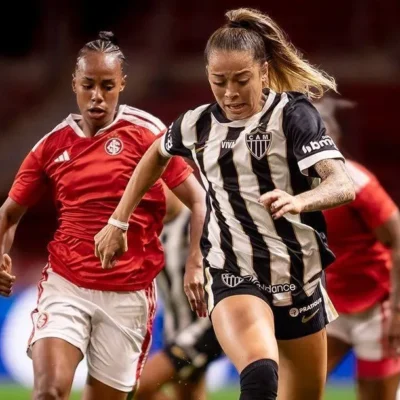 Inter e Atlético-MG empatam no Beira-Rio pela Copa do Brasil Feminina