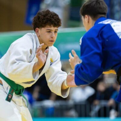 Neymar Daniel Alves garante bronze no judô até 90 kg com ippon