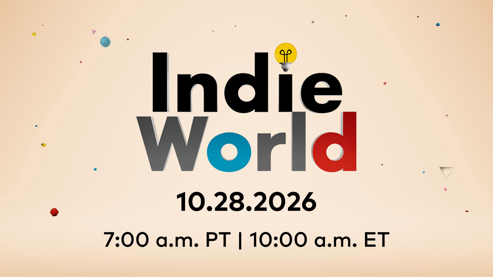 Nintendo confirma Indie World amanhã: novidades indie em 15 minutos