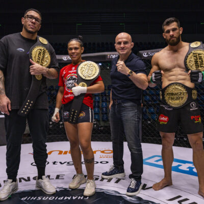 Oton Jasse e mais dois finalizam rivais e brilham no Jungle Fight 155