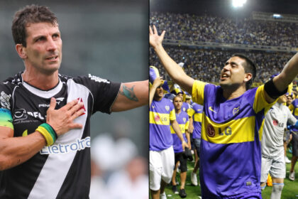 Presidências de Pedrinho e Riquelme duelam em Vasco x Boca