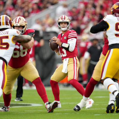 Purdy bate recorde da NFL; 49ers seguram 6ª vitória sobre Commanders