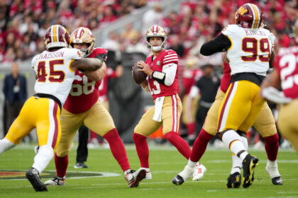 Purdy bate recorde da NFL; 49ers seguram 6ª vitória sobre Commanders