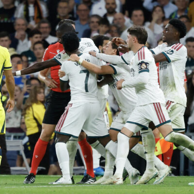 Real Madrid acusa erro de arbitragem após expulsão de Vinícius e gol anulado