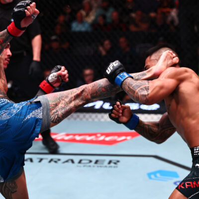 UFC: Brasileiros caem no card principal; chutes rendem dois nocautes