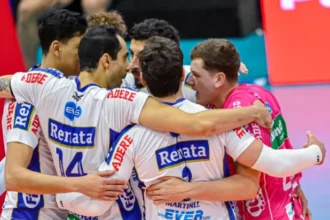Vôlei Renata arranca vitória em Itaquaquecetuba e larga na frente